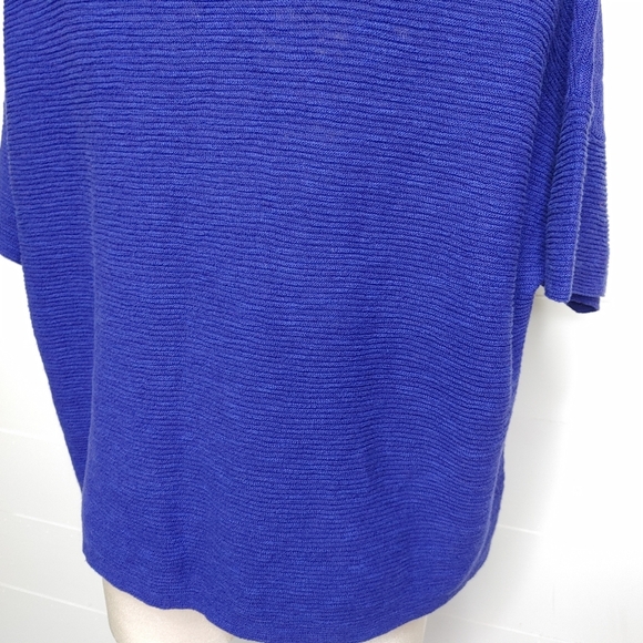 Eileen Fisher organic linen & cotton knit tee size XL - Picture 7 of 10